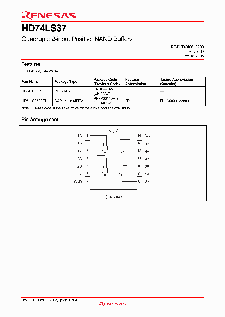 HD74LS37FPEL_4308201.PDF Datasheet