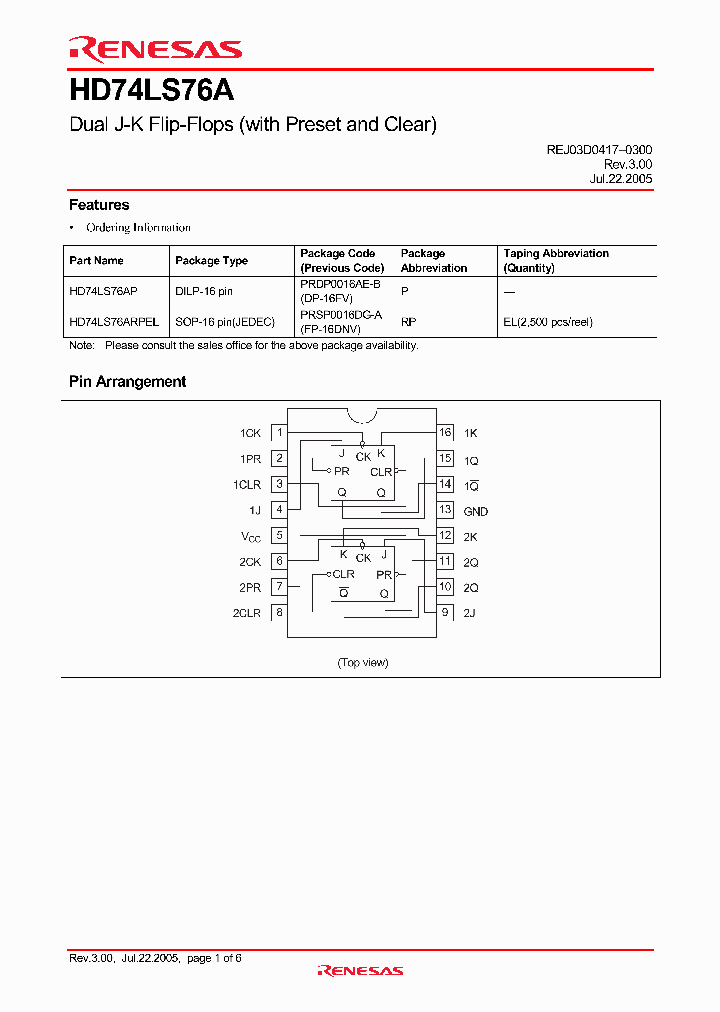 HD74LS76A_4249954.PDF Datasheet
