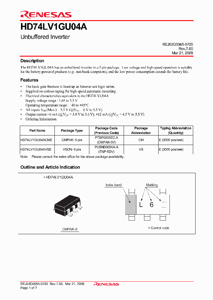 HD74LV1GU04A_4256321.PDF Datasheet