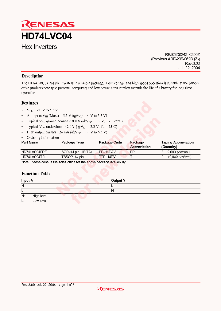 HD74LVC04FPEL_4360566.PDF Datasheet