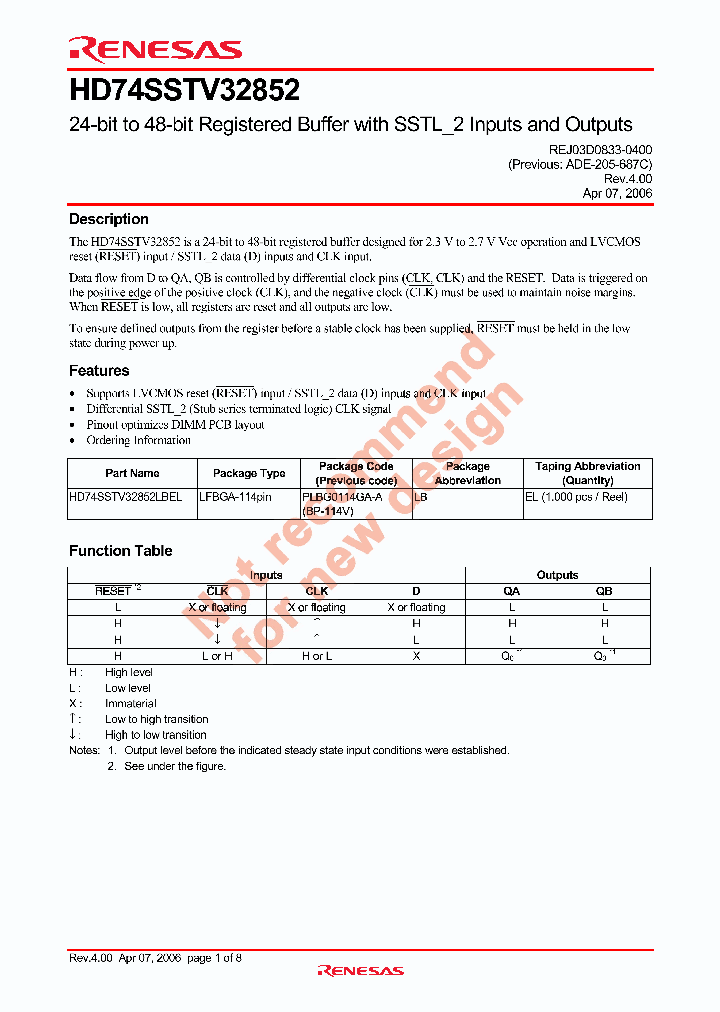 HD74SSTV32852_4239223.PDF Datasheet