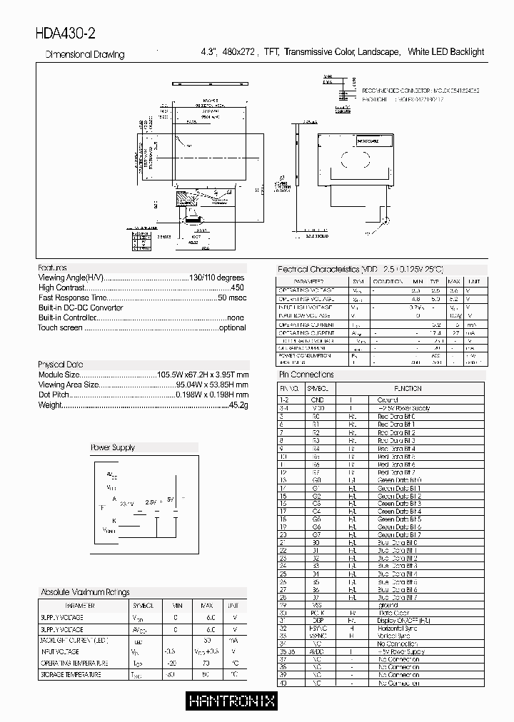 HDA430-2_4682817.PDF Datasheet