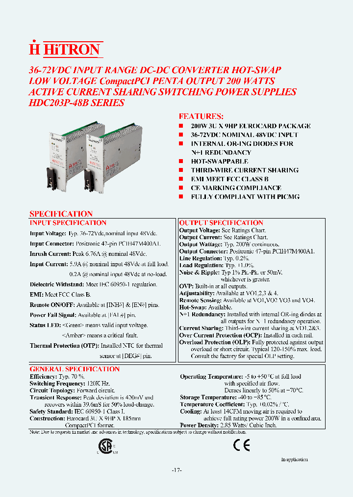HDC203P-48B-P033BCEI_4492781.PDF Datasheet