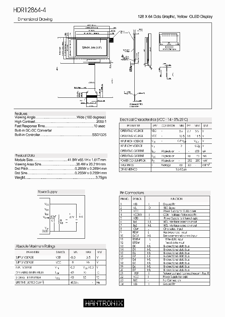 HDR12864-4_4614249.PDF Datasheet