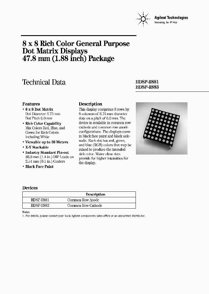 HDSP-R881_4290432.PDF Datasheet