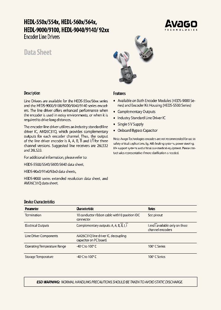 HEDL-550X_4281427.PDF Datasheet