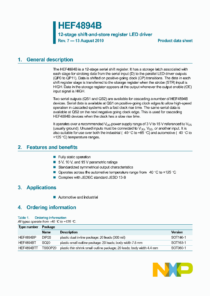 HEF4894B_4771987.PDF Datasheet
