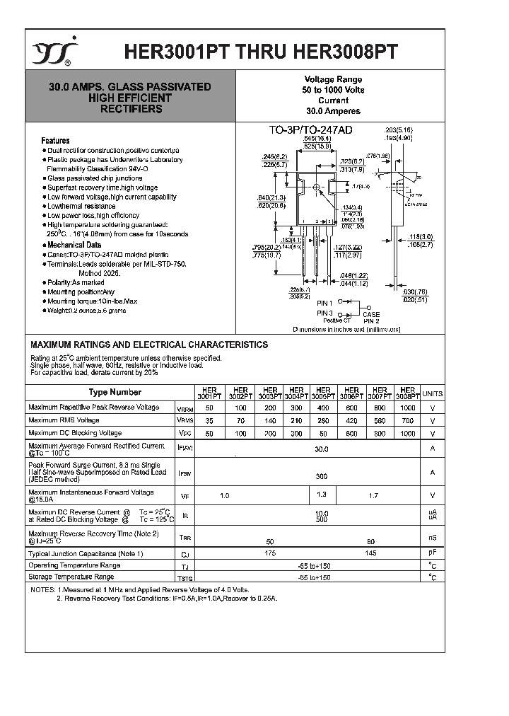 HER3001PT_4190303.PDF Datasheet