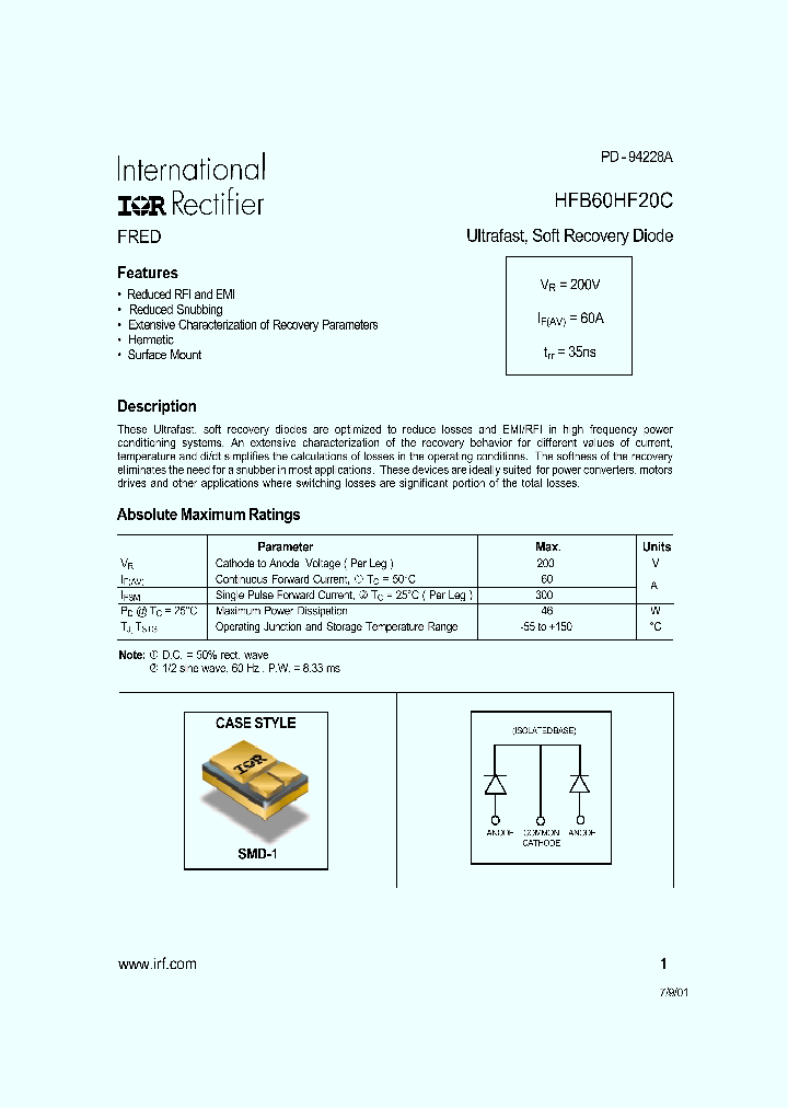 HFB60HF20C_4853606.PDF Datasheet