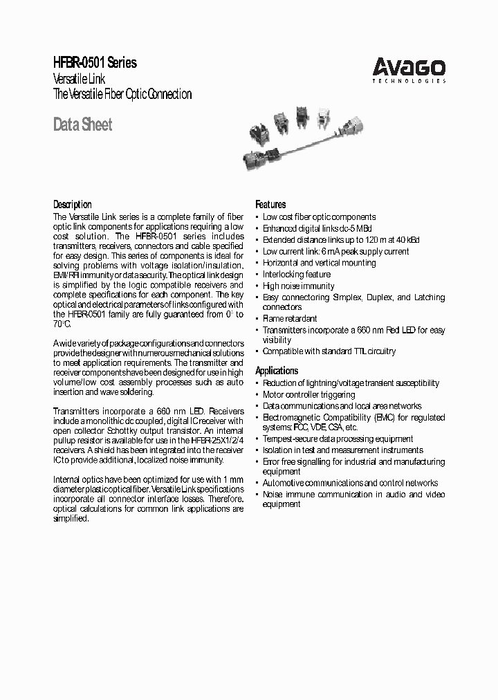 HFBR-0501_4291357.PDF Datasheet