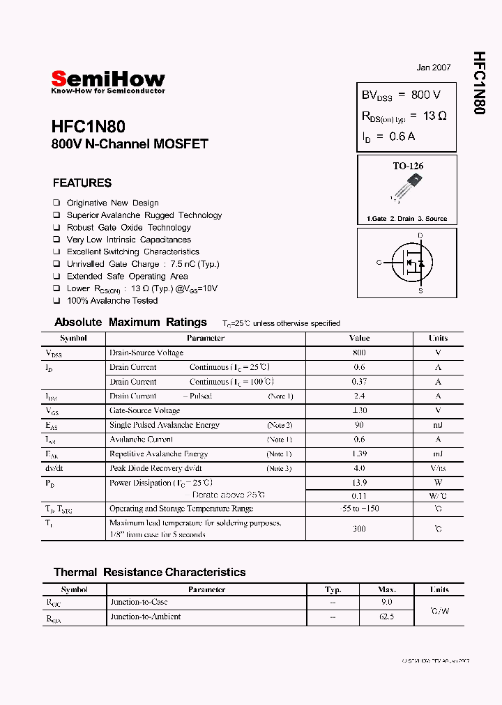 HFC1N80_4709937.PDF Datasheet