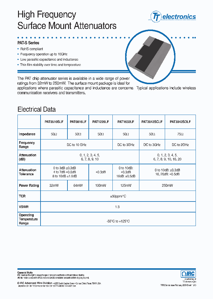 HFR-PAT0510SLF-C-0-B_4456338.PDF Datasheet