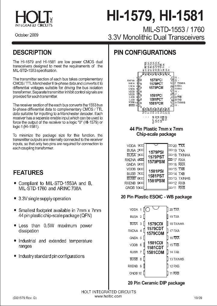 HI-1581PCI_4916595.PDF Datasheet