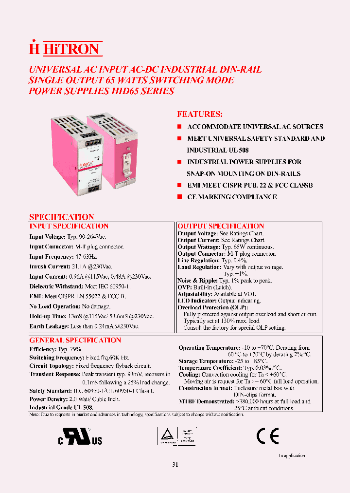 HID65_4542325.PDF Datasheet