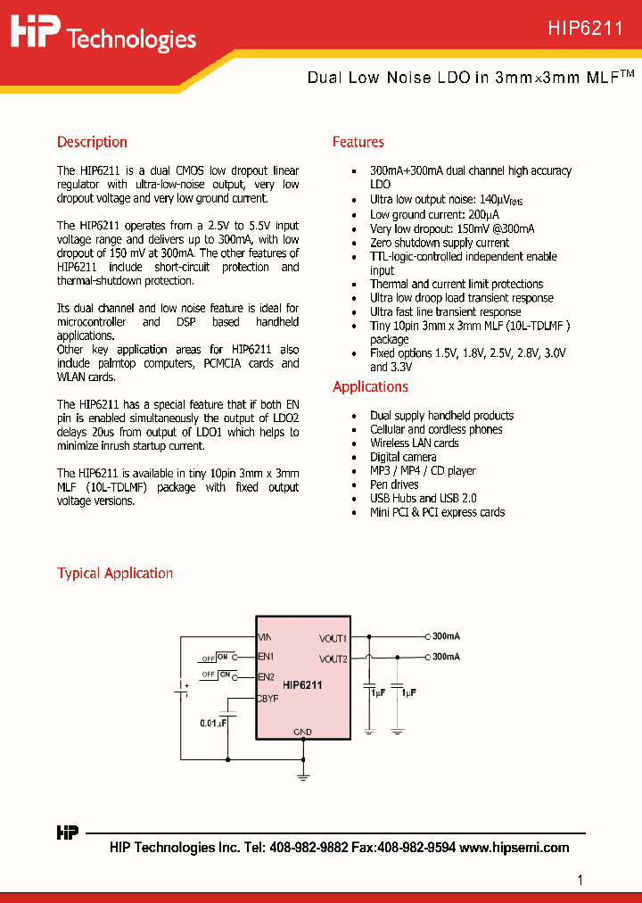 HIP6211_4184723.PDF Datasheet