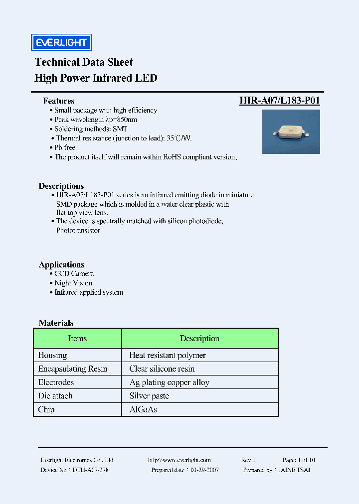 HIR-A07L183-P01_4868108.PDF Datasheet