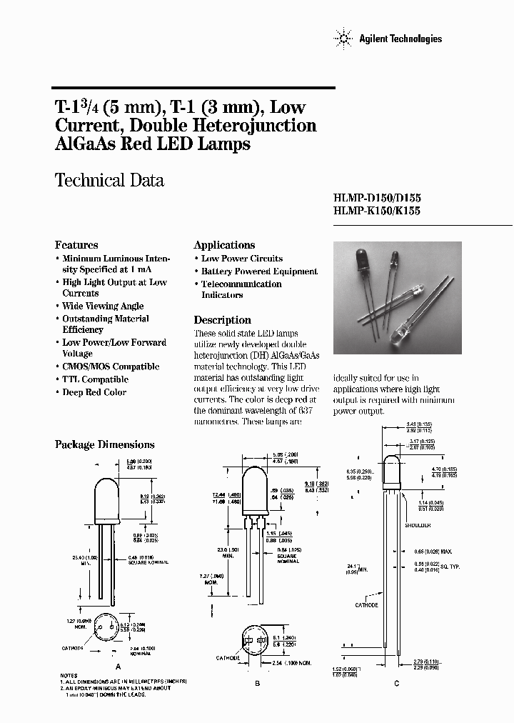 HLMP-D150C0000_4601494.PDF Datasheet