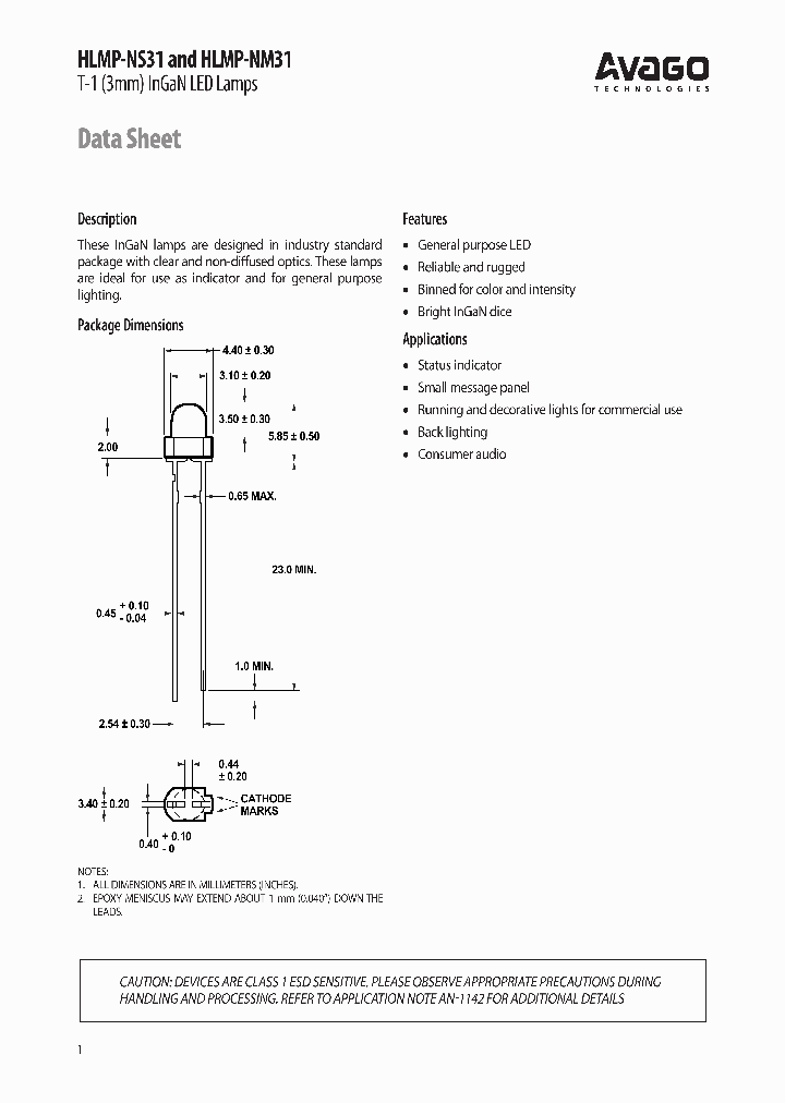 HLMP-NS31_4229267.PDF Datasheet
