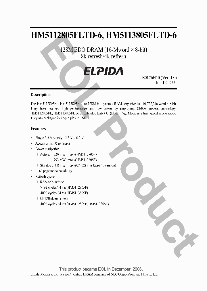 HM5112805FLTD-6_4507030.PDF Datasheet