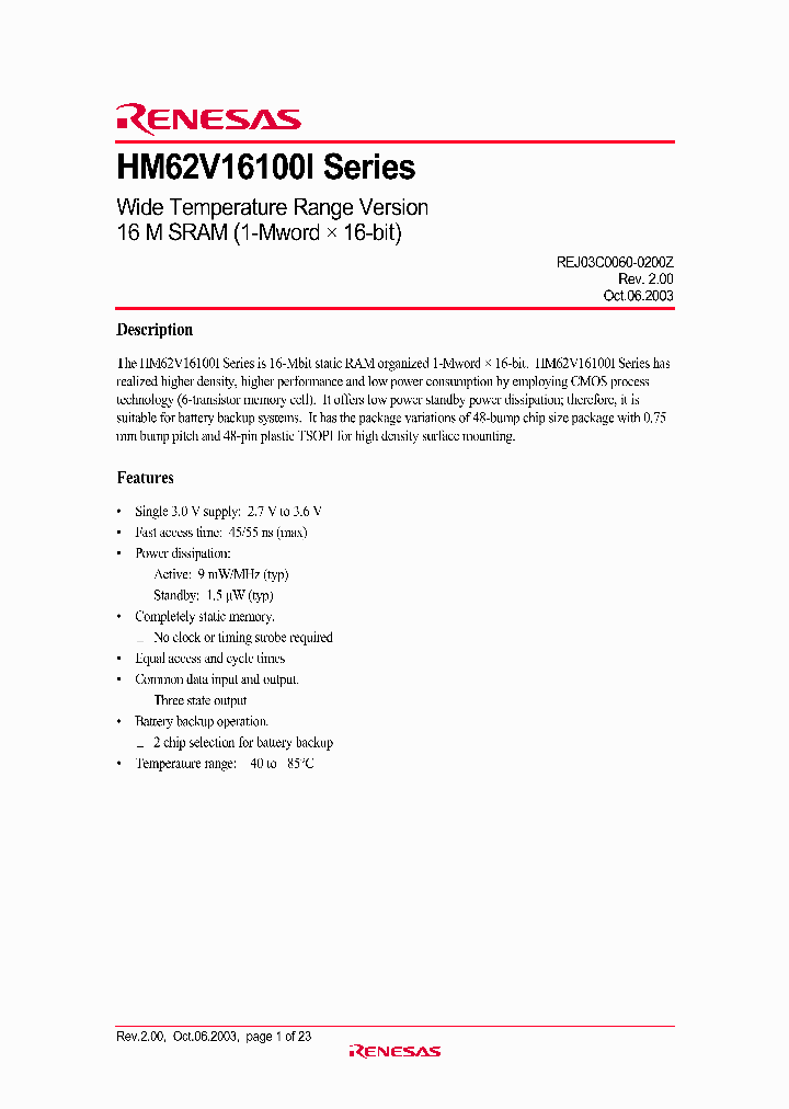 HM62V16100LBPI-4_4799168.PDF Datasheet