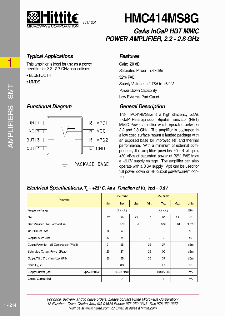 HMC414MS8G01_4167687.PDF Datasheet