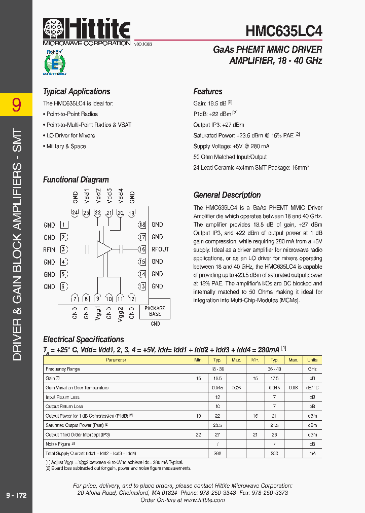 HMC635LC4_4563207.PDF Datasheet