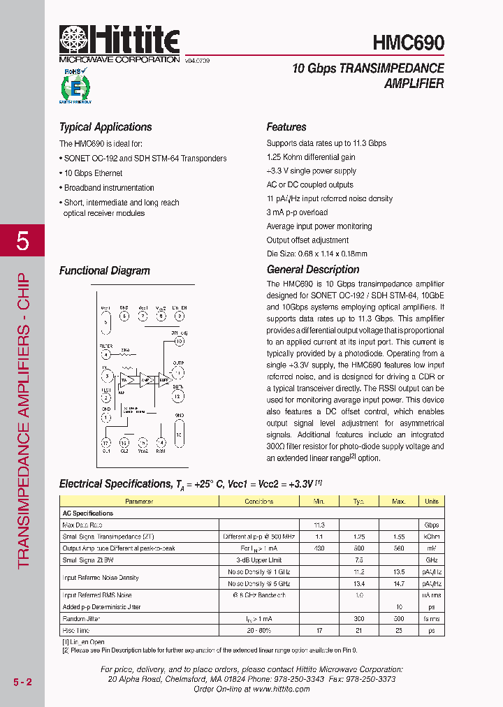 HMC690_4659817.PDF Datasheet