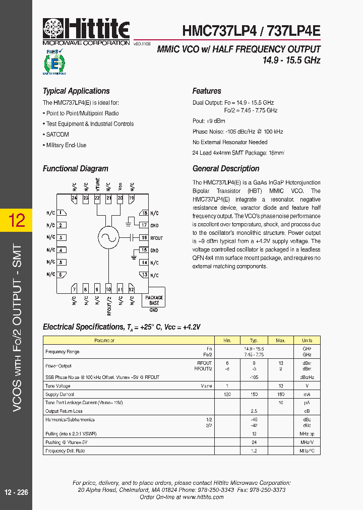 HMC737LP4_4472642.PDF Datasheet