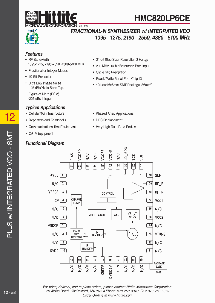 HMC820LP6CE_4583342.PDF Datasheet