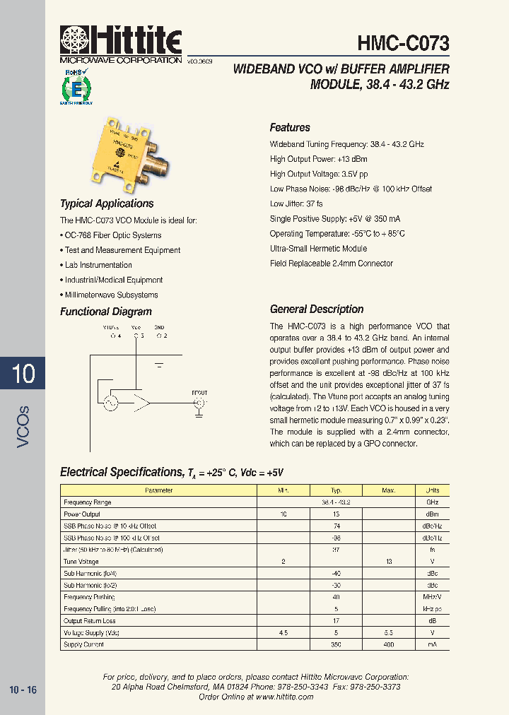 HMC-C073_4802604.PDF Datasheet