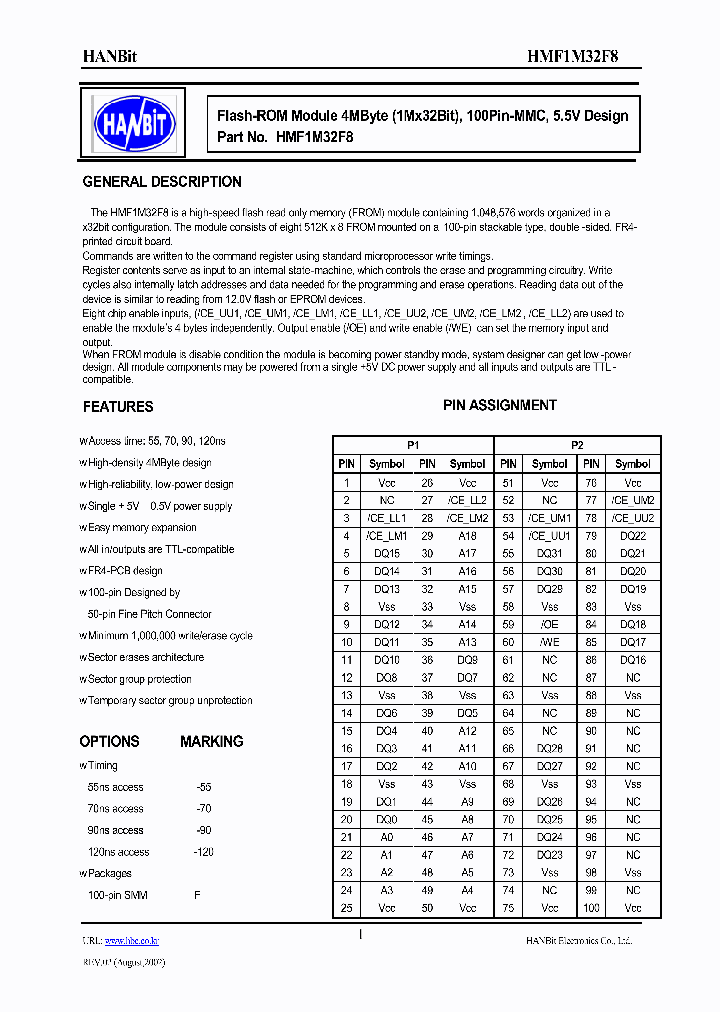 HMF1M32F8-120_4730416.PDF Datasheet