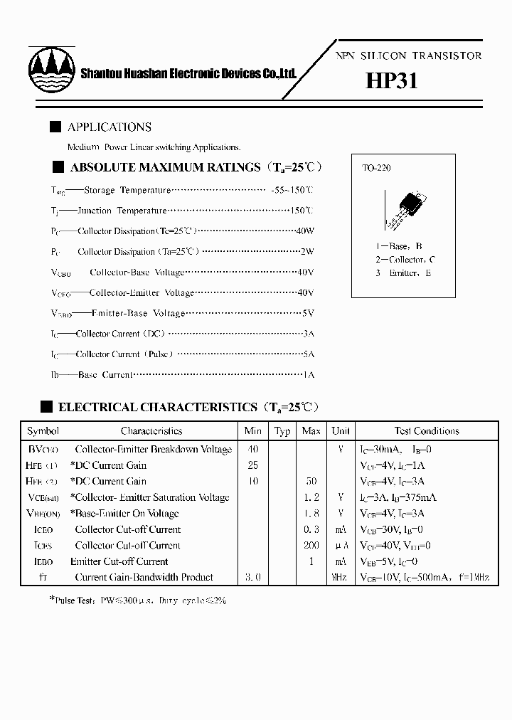 HP31_4573901.PDF Datasheet