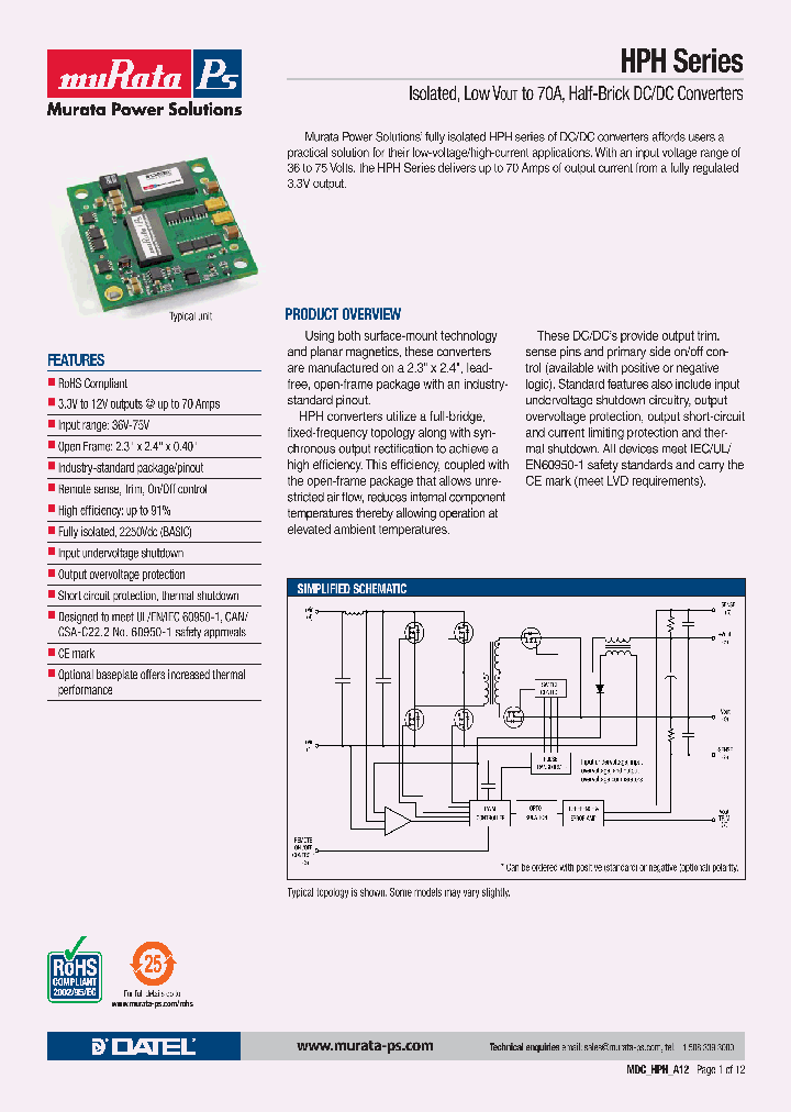 HPH-3370-D48NBC_4401430.PDF Datasheet