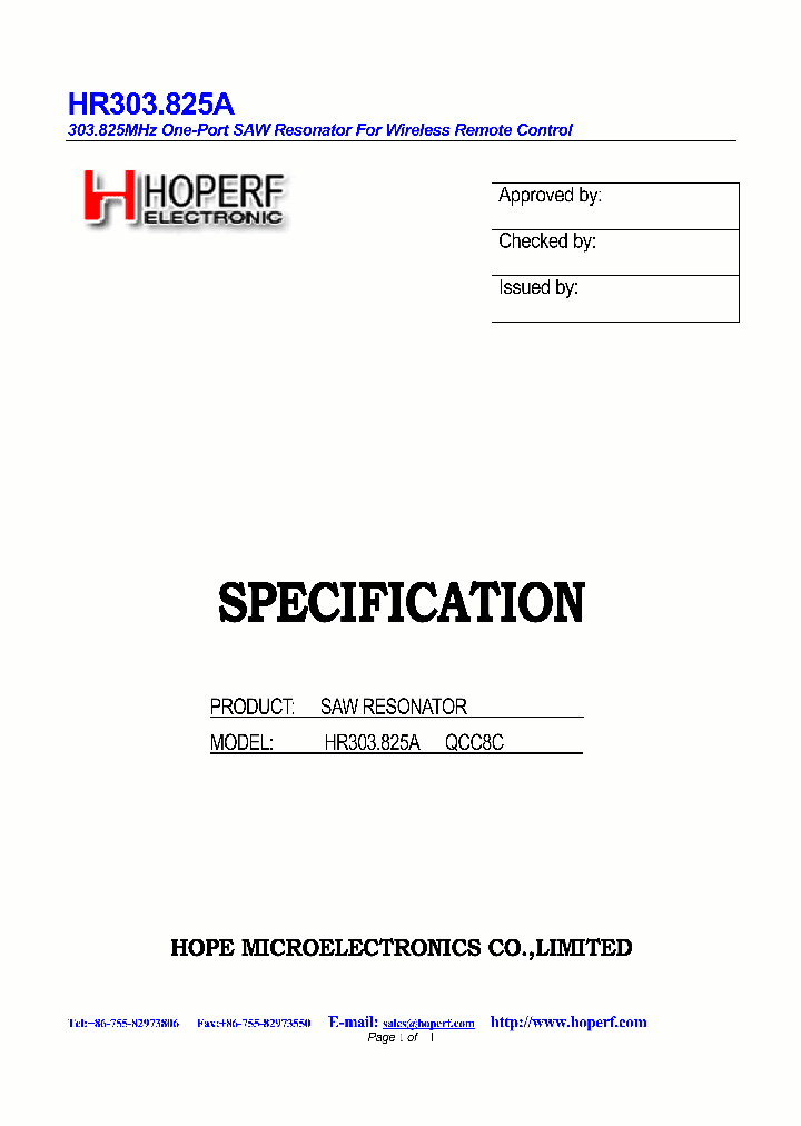 HR303825QCC8C_4891453.PDF Datasheet