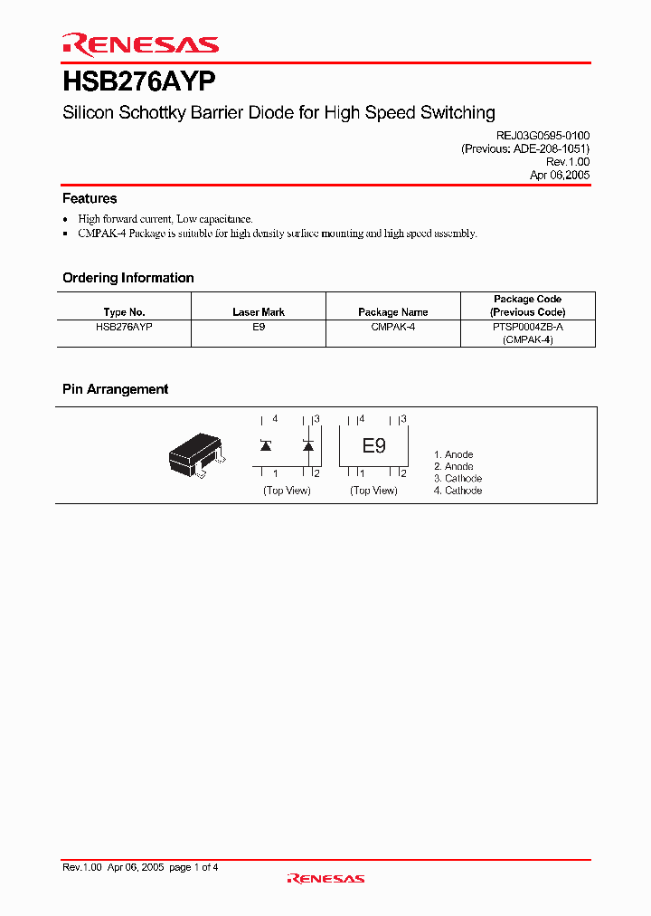 HSB276AYP_4421673.PDF Datasheet