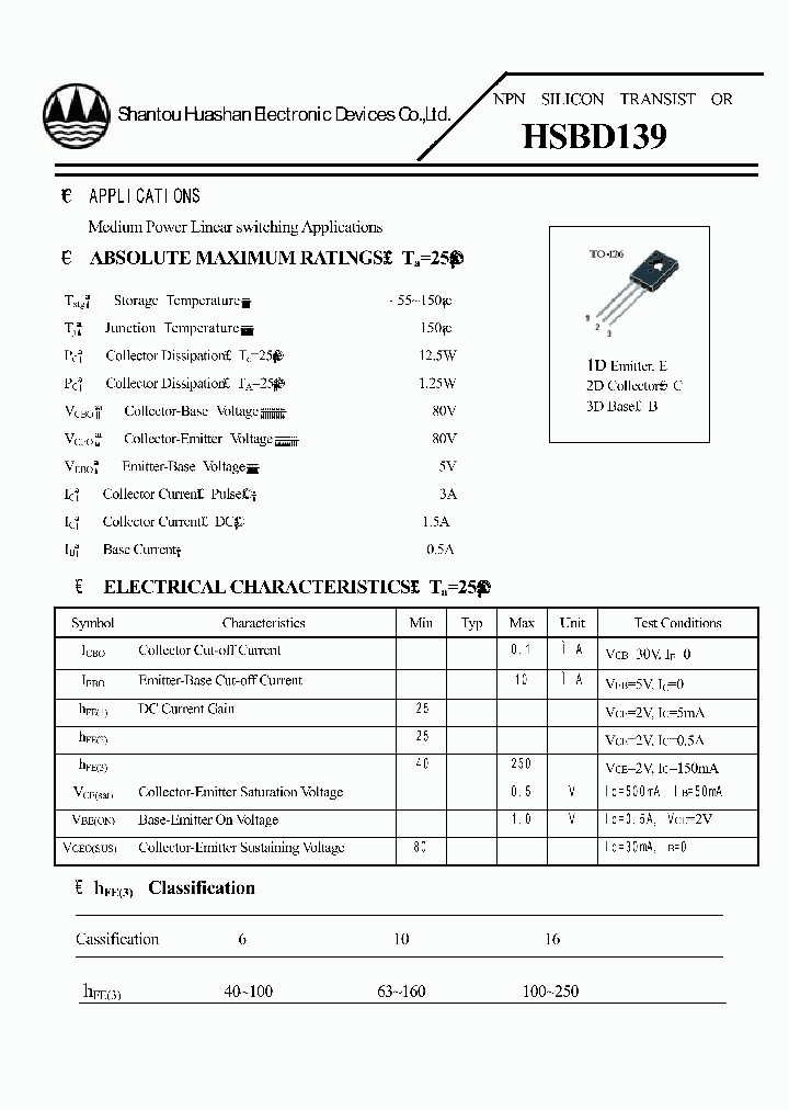 HSBD139_4703938.PDF Datasheet