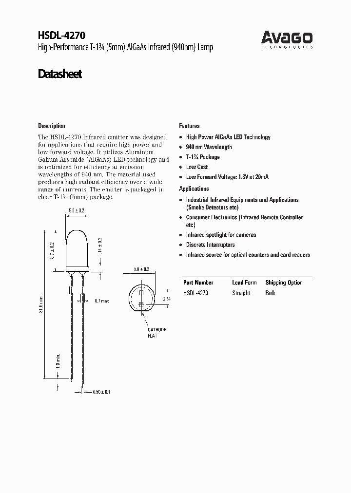 HSDL-4270_4603913.PDF Datasheet