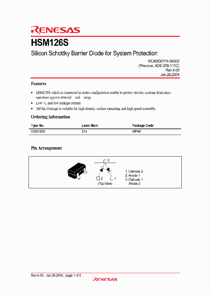 HSM126S_4321607.PDF Datasheet