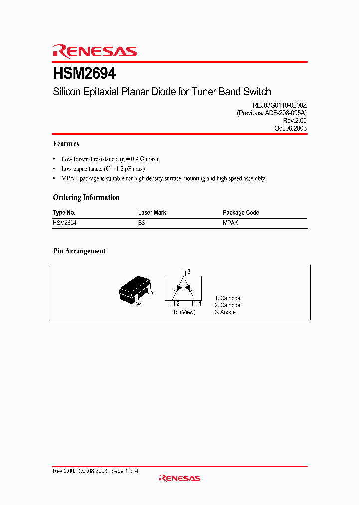 HSM2694_4240895.PDF Datasheet