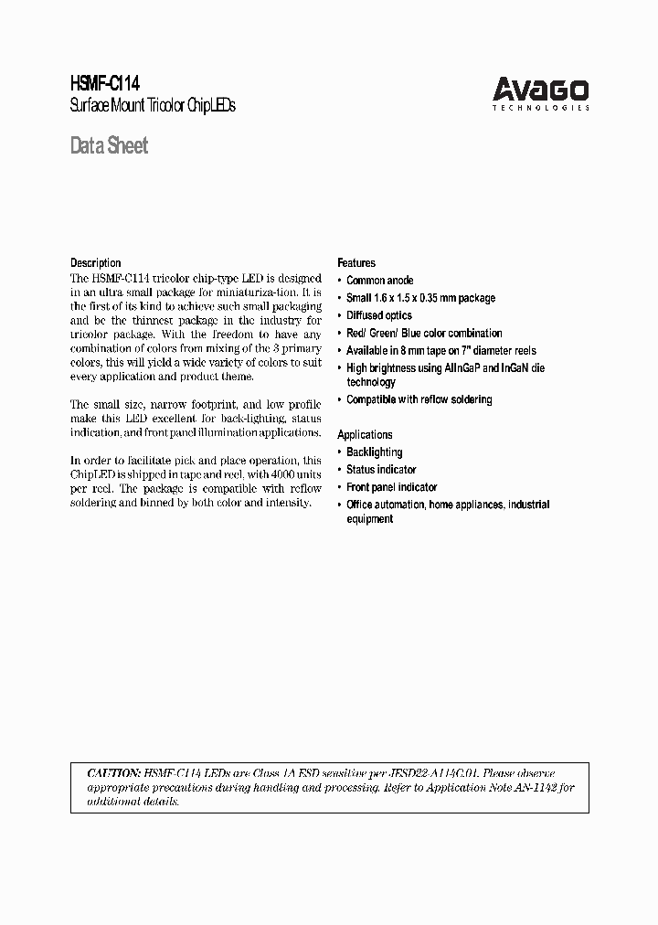 HSMF-C114_4411648.PDF Datasheet