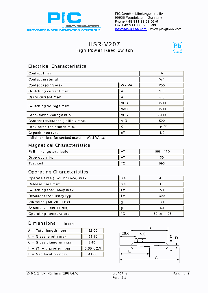 HSR-V207_4764851.PDF Datasheet