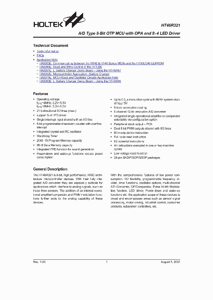 HT46R321_4429220.PDF Datasheet