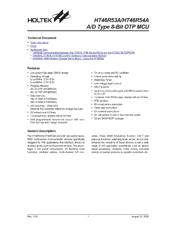HT46R53A_4413496.PDF Datasheet