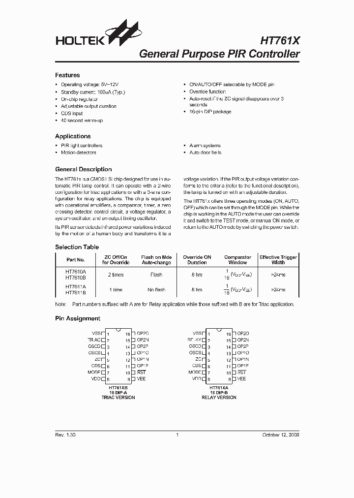 HT7610A_4519292.PDF Datasheet