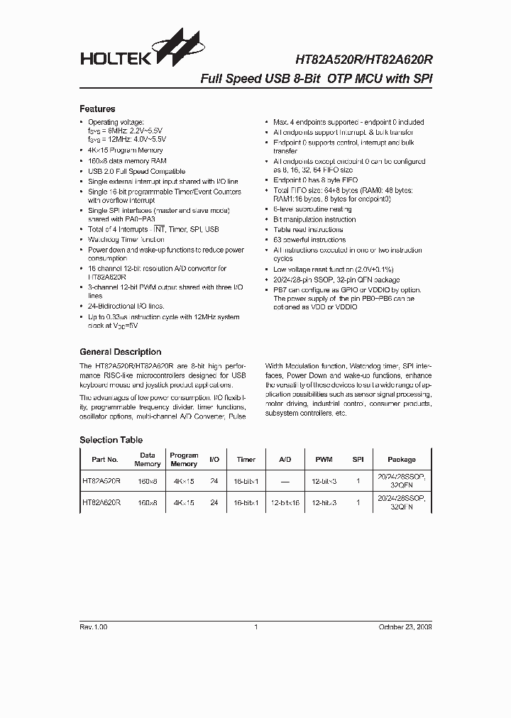 HT82A520R_4634217.PDF Datasheet