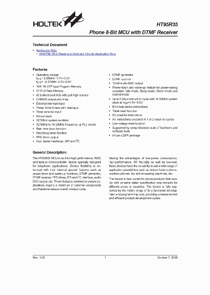 HT95R35_4771229.PDF Datasheet