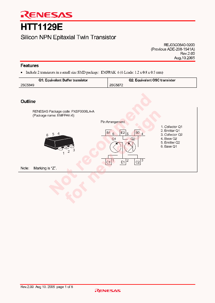 HTT1129EZTL-E_4307460.PDF Datasheet