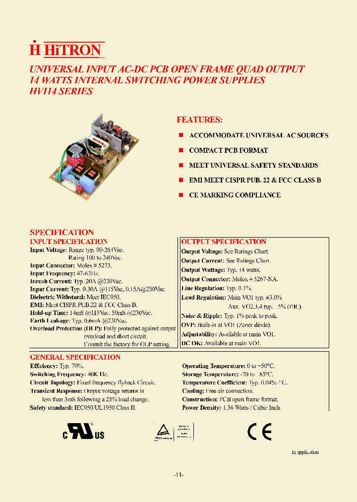 HVI14-Q050DII_4438709.PDF Datasheet