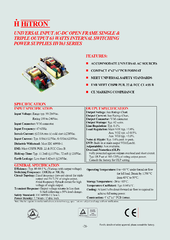HVI63-S033100_4602761.PDF Datasheet