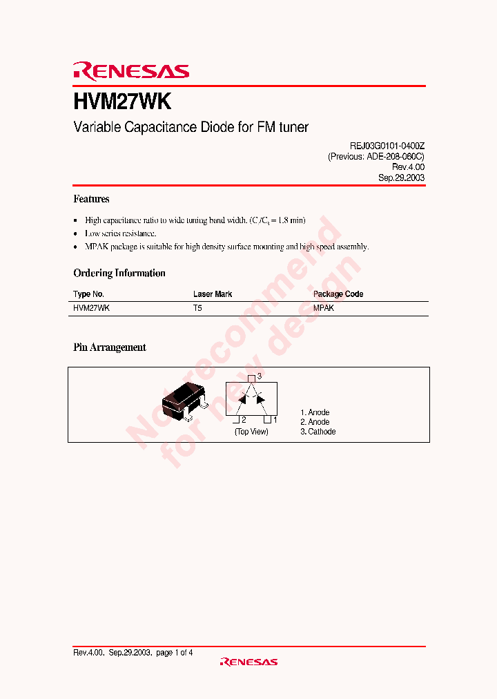 HVM27WK_4258944.PDF Datasheet